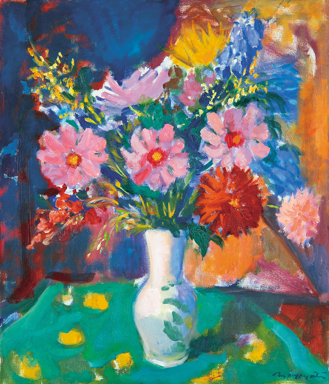 Márffy Ödön (1878-1959) Flower Still-life