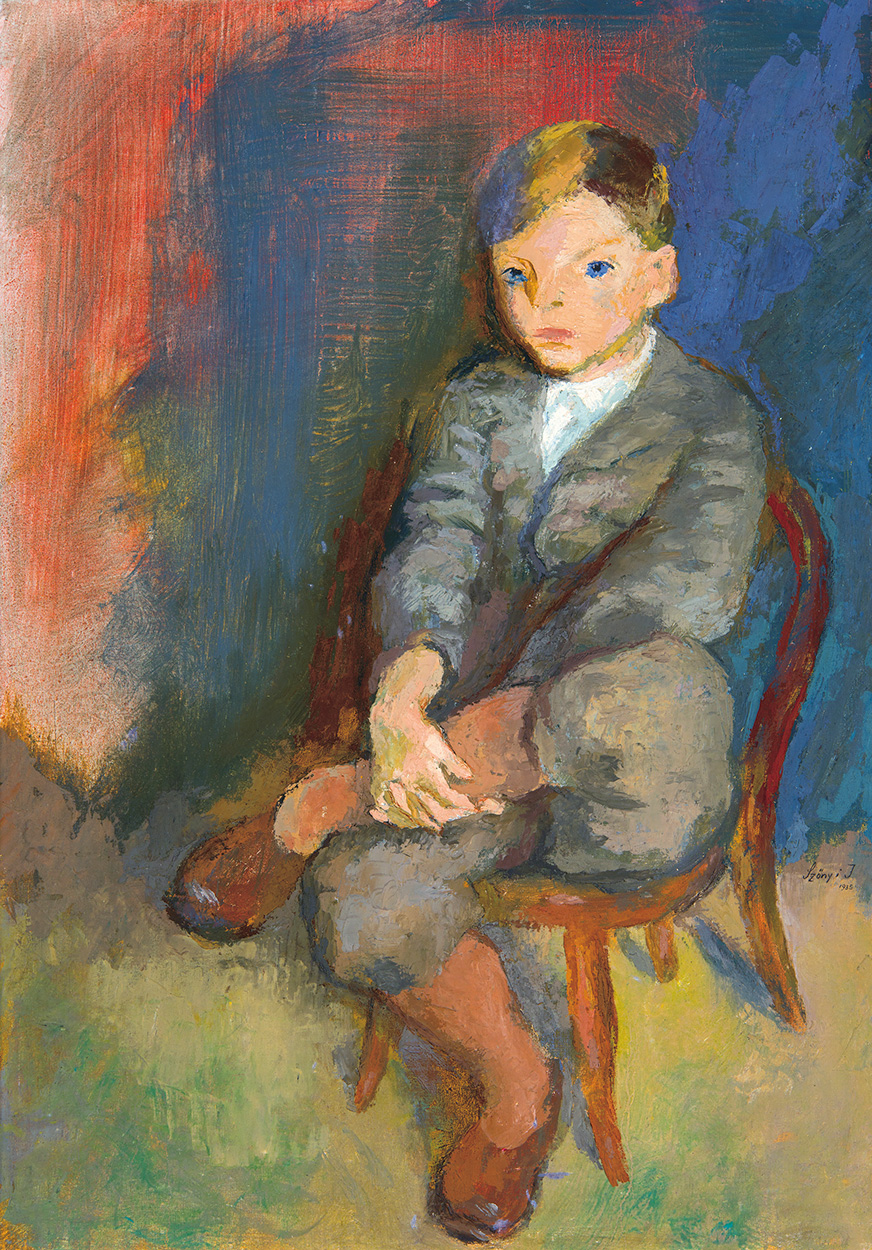 Szőnyi István (1894-1960) Peter (Portrait of the Artist's Son), 1935