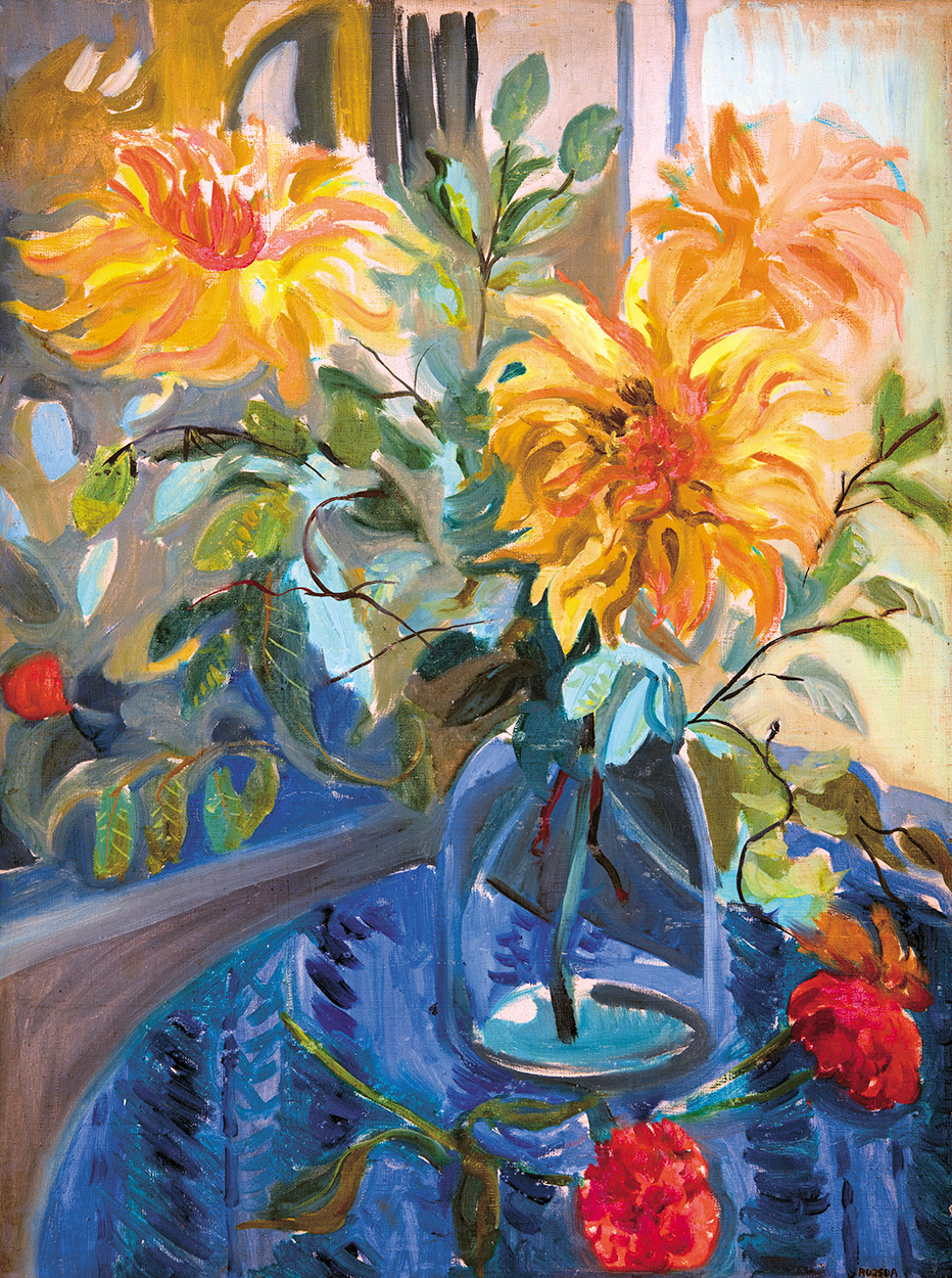 Rozsda Endre (1913-1999) Virágcsendélet