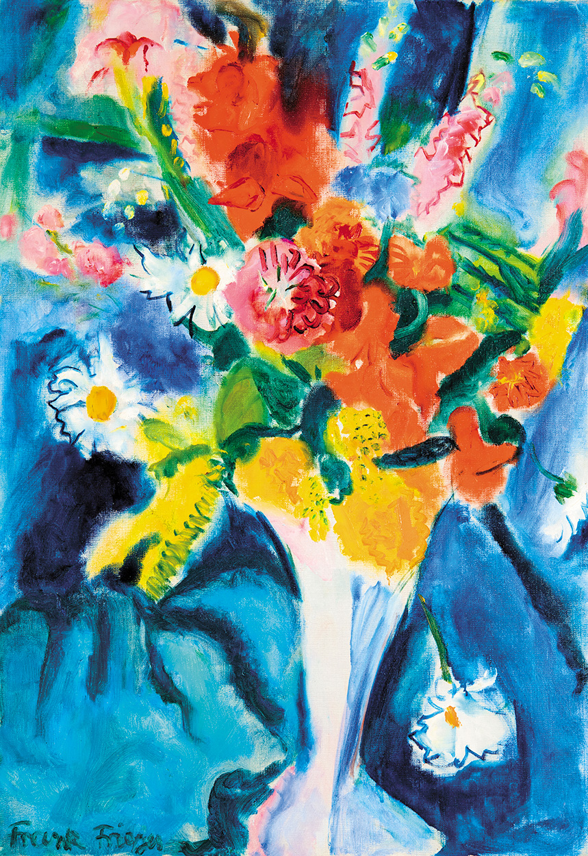 Frank Frigyes (1890-1976) Virágcsendélet, 1929 körül