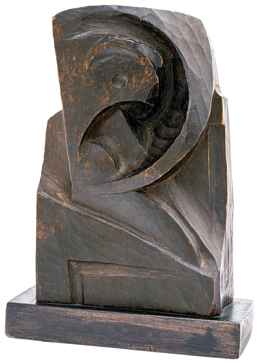 Mattis Teutsch János (1884-1960) Wooden Sculpture (Composition), around 1922-1923
