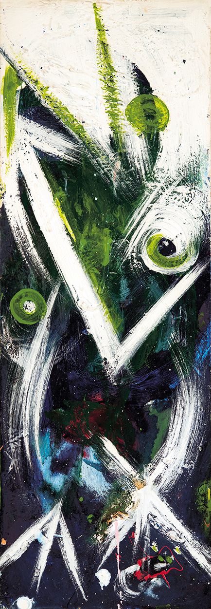 Bada Dada Tibor (1963-2006) Green Monster, 2003