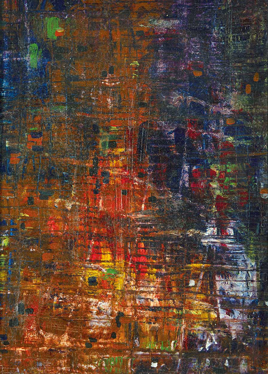 Gyarmathy Tihamér (1915-2005) Abstract Composition, 1969