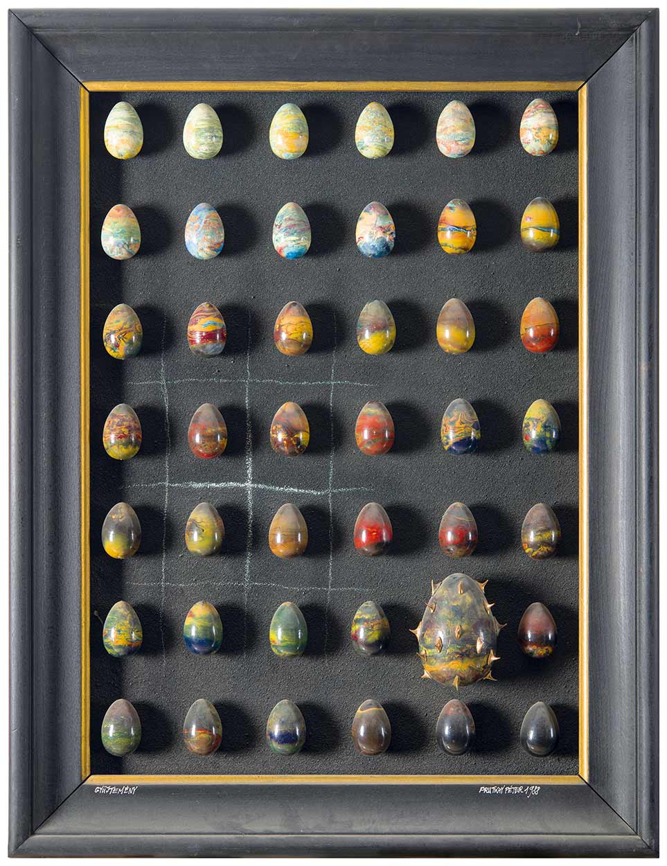 Prutkay Péter (1947 - 2022) Egg Collection, 1988
