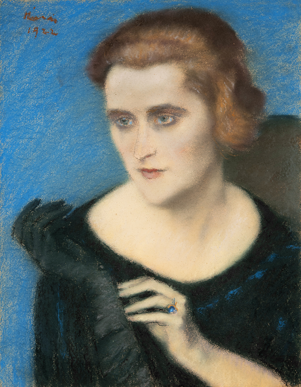 Rippl-Rónai József (1861-1927) Portrait of a Woman, 1922