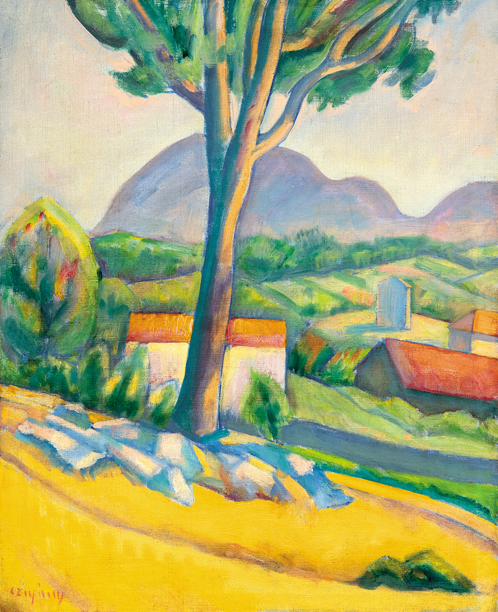 Czigány Dezső (1883-1938) Provence, 1934