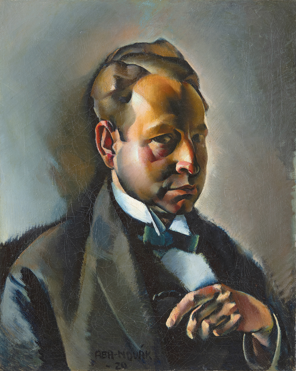 Aba-Novák Vilmos (1894-1941) Portrait of Tibor Szász, 1920