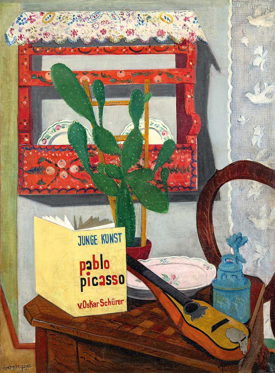 Vörös Géza (1897-1957) Picasso könyv
