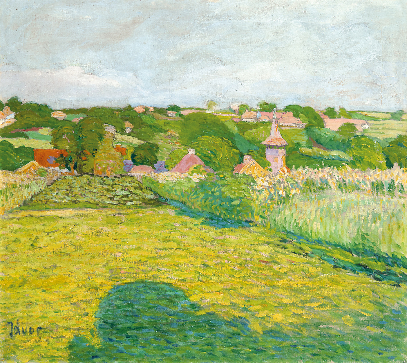 Jávor Pál (1880-1923) Bright sunshine, 1910
