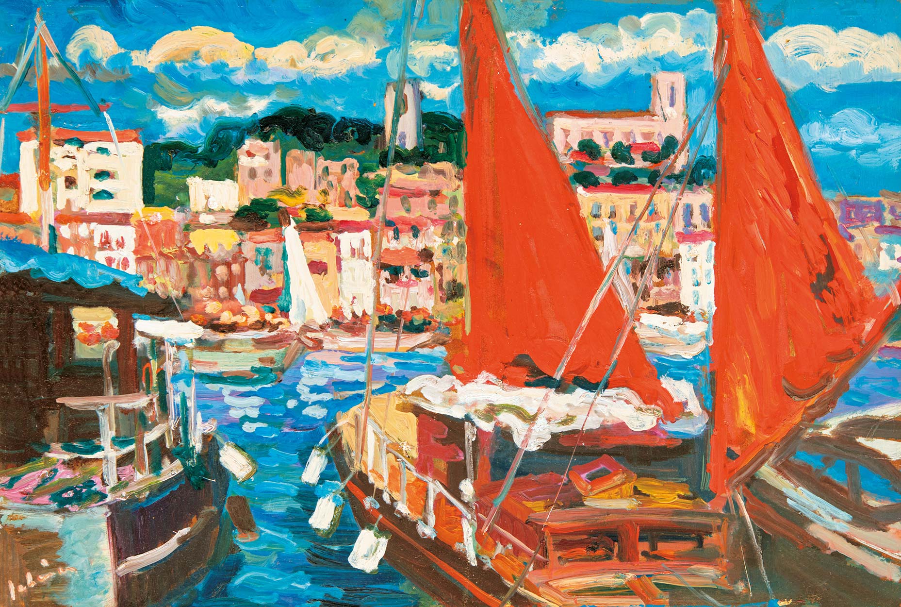 Schéner Mihály (1923-2009) Souther French Harbour