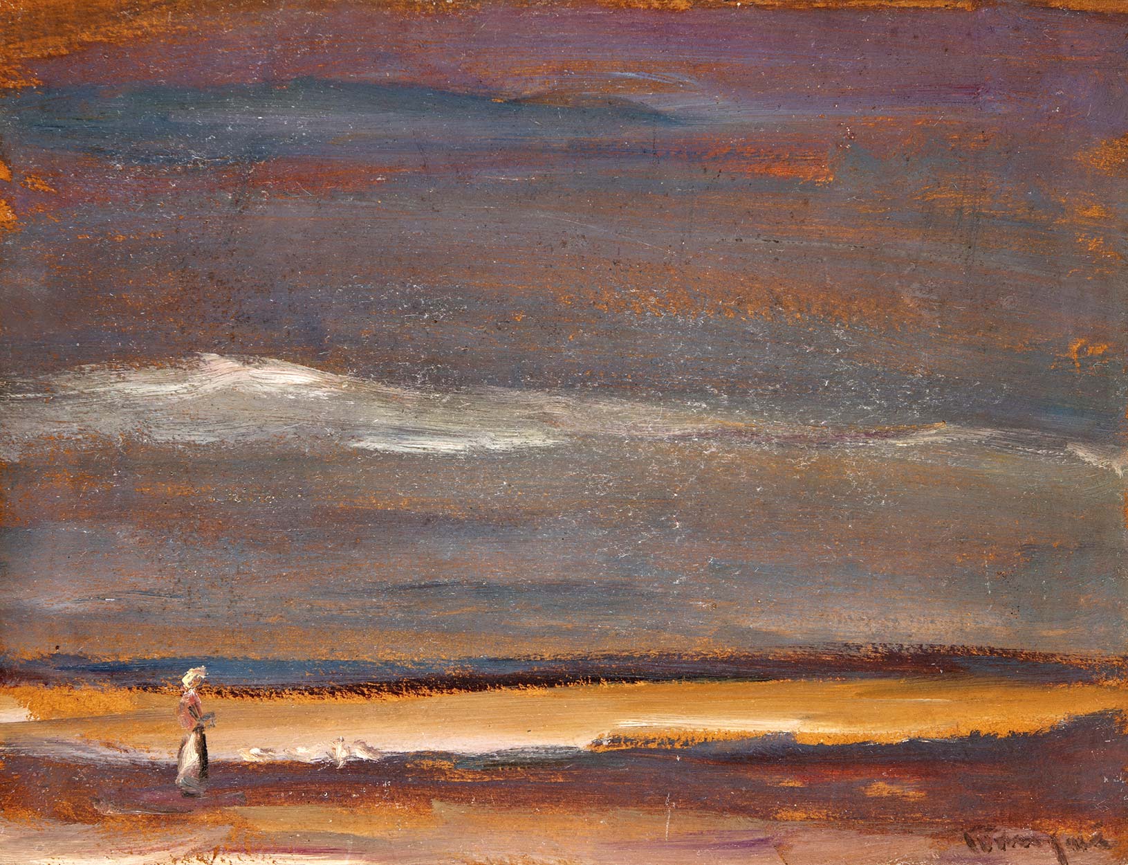 Tornyai János (1869-1936) Sunset