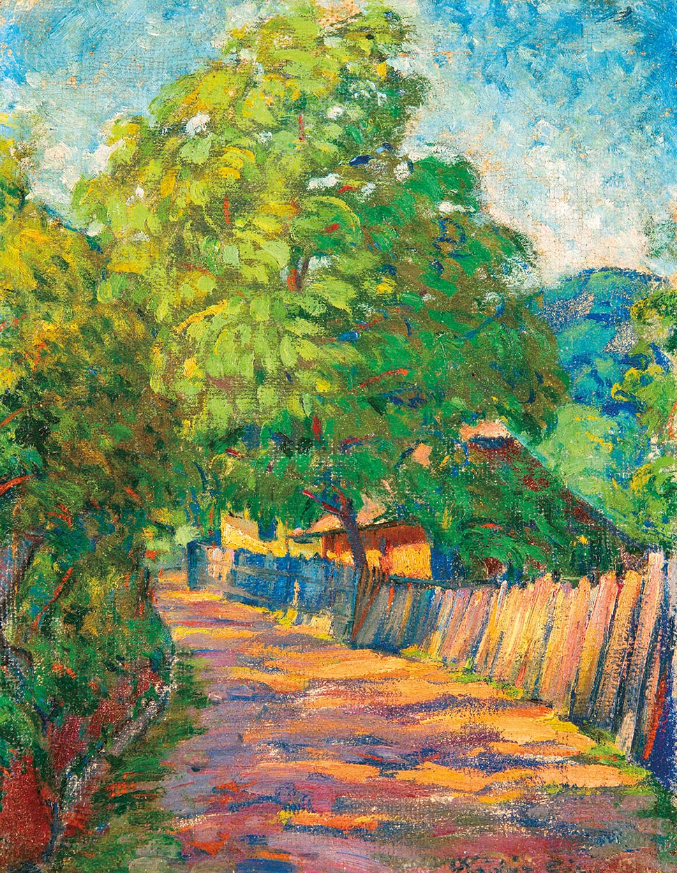 Kádár Géza (1878-1952) Autumn Sunshine
