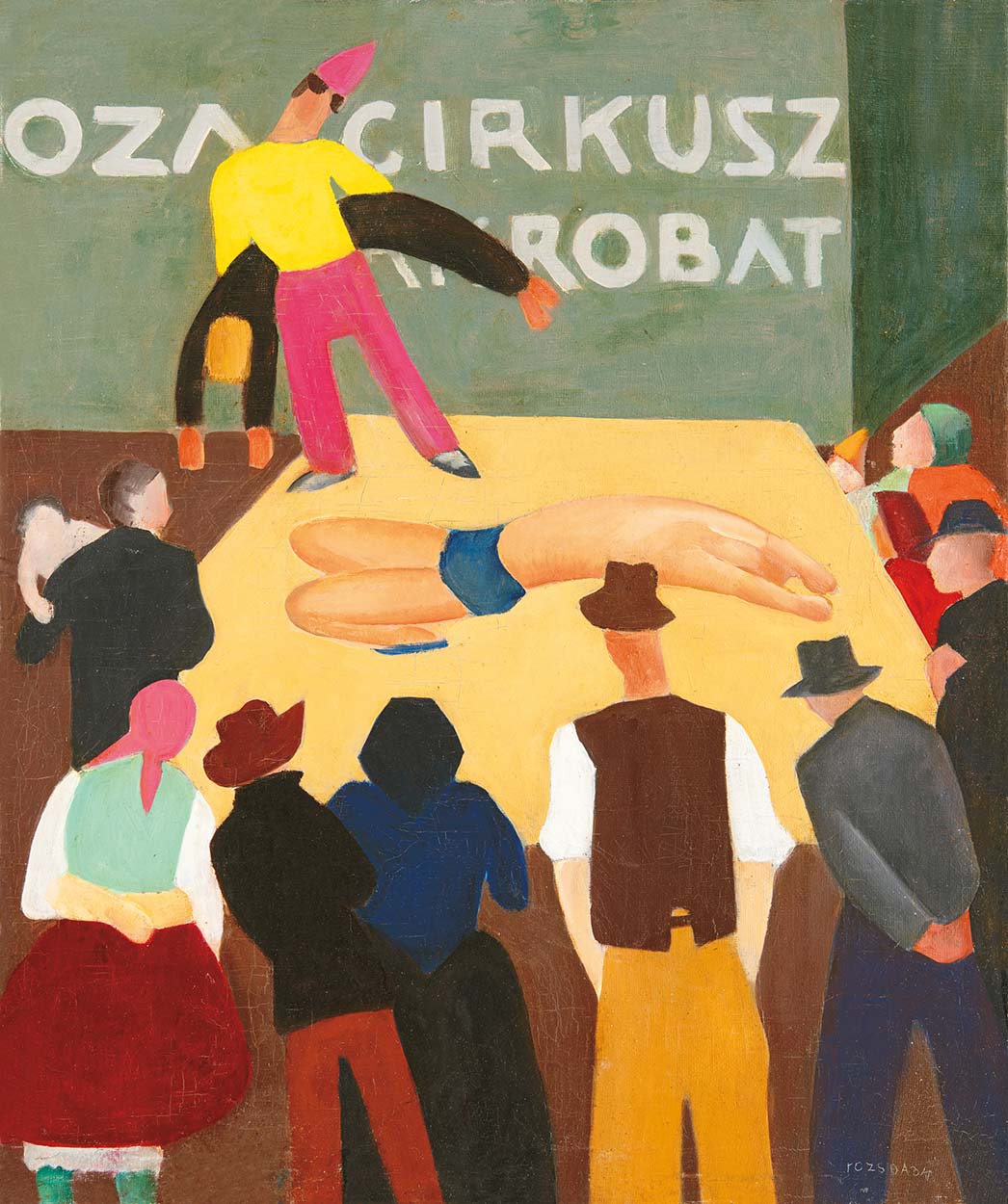 Rozsda Endre (1913-1999) Acrobats, 1934