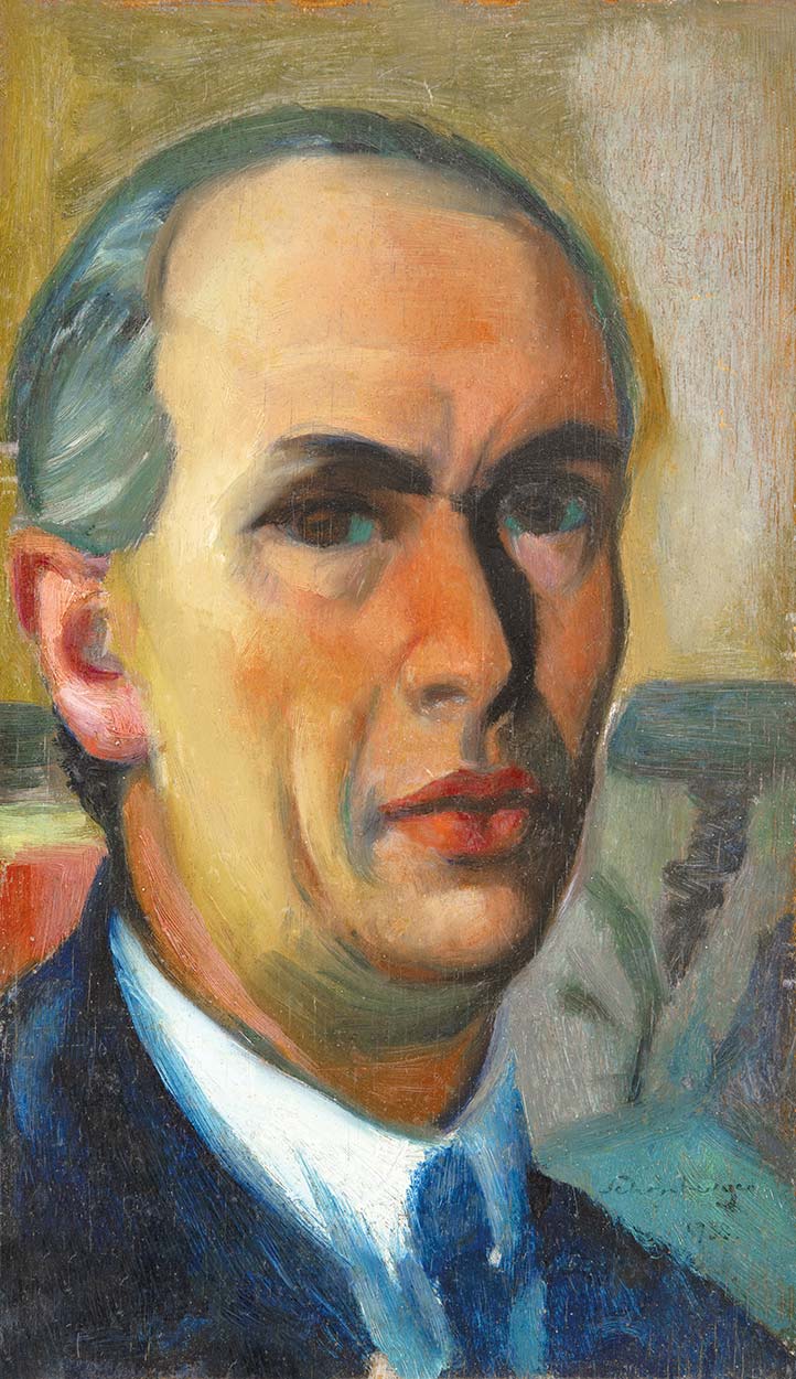Schönberger Armand (1885-1974) Self-portrait, 1938