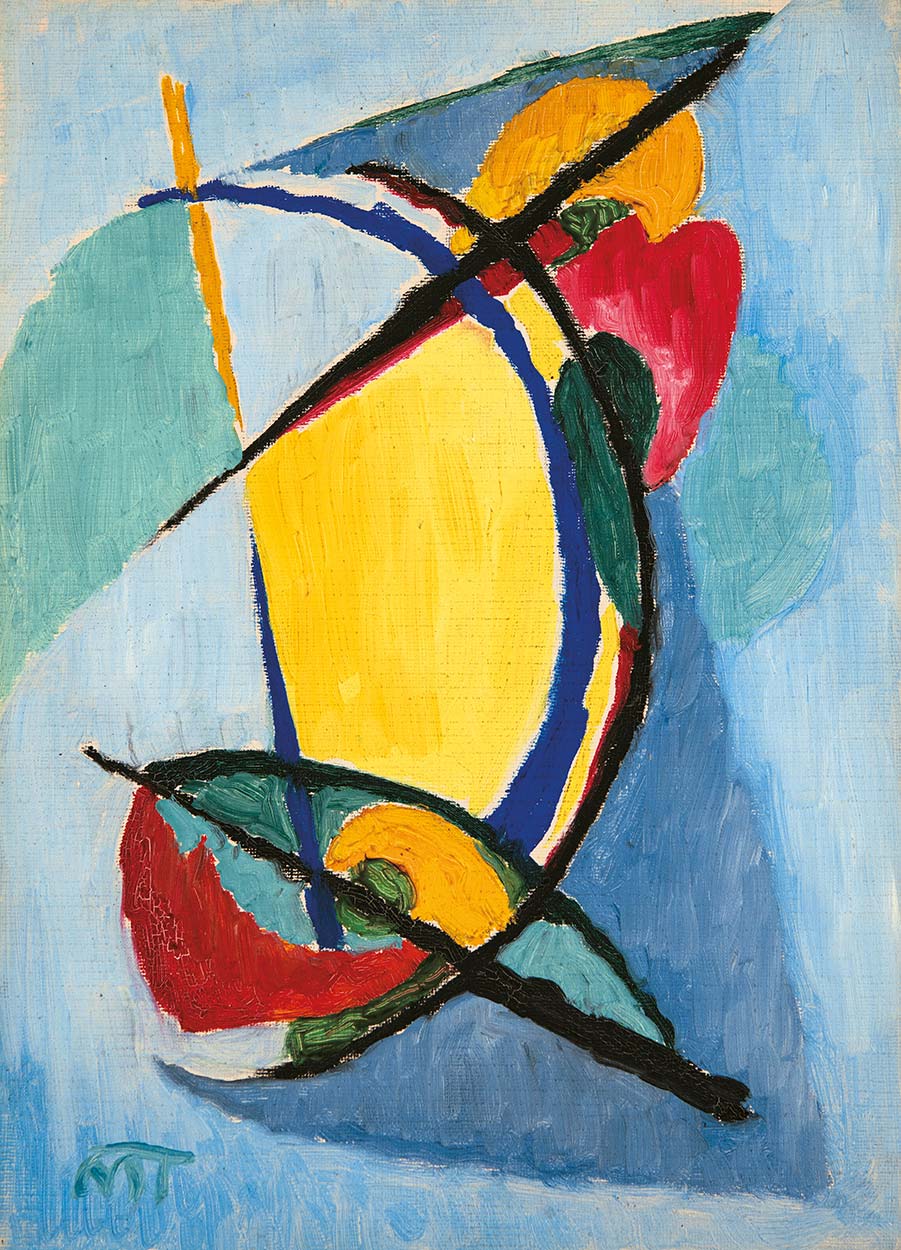 Mattis Teutsch János (1884-1960) Soul Flower (Composition), around 1923