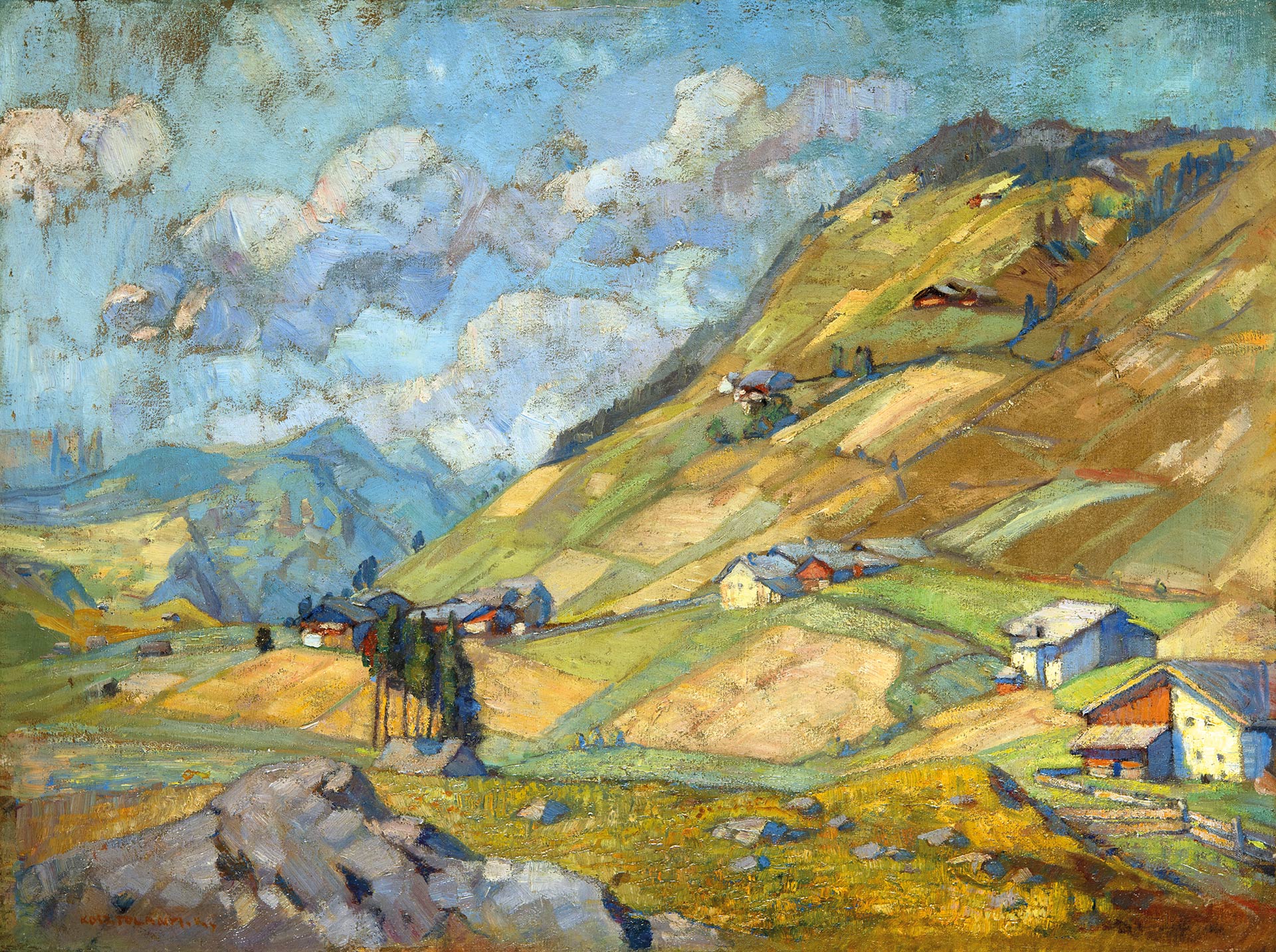 Kosztolányi Kann Gyula (1868-1945) Mountain View