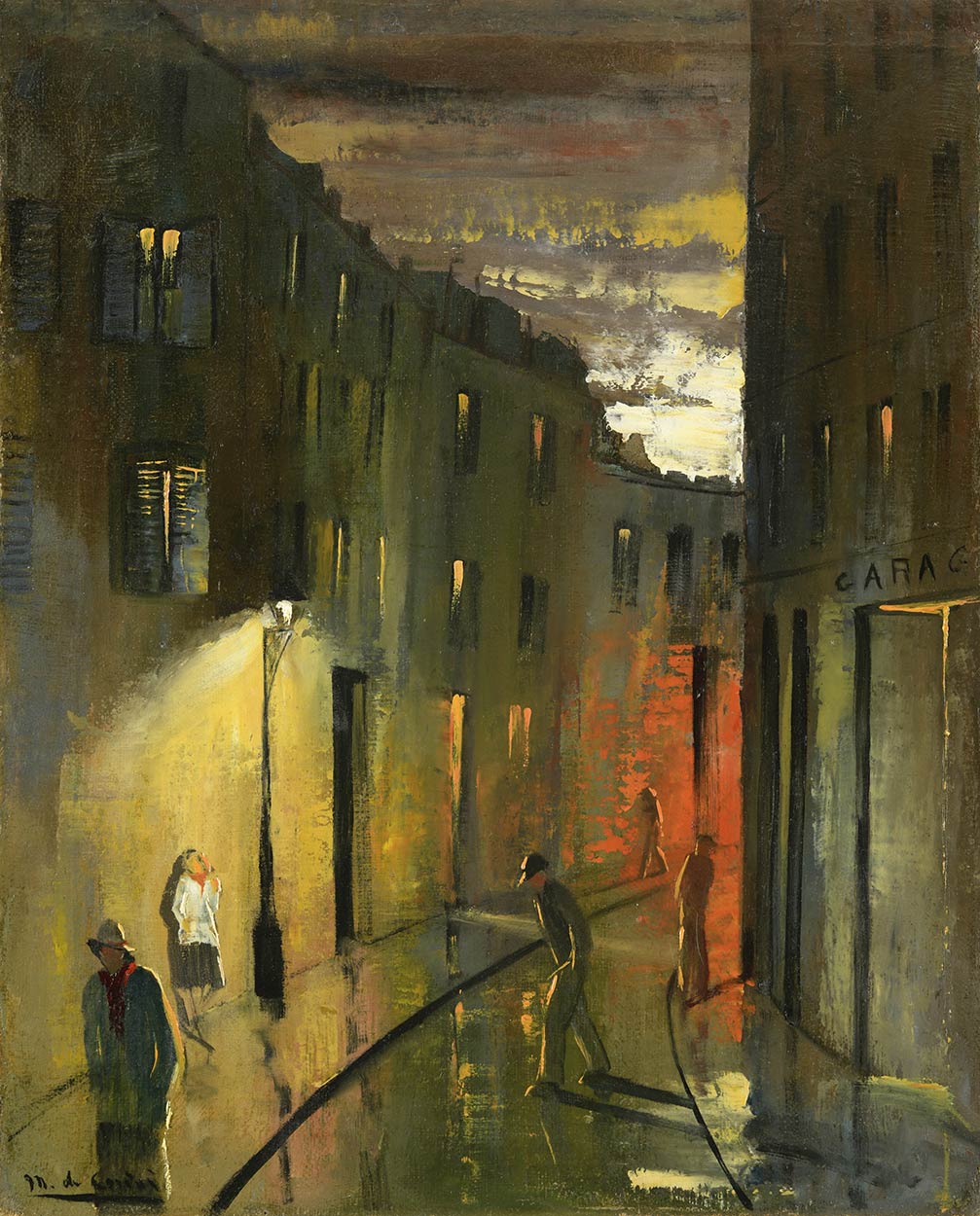Corini Margit (1897-1982) Éjszaka Párizsban