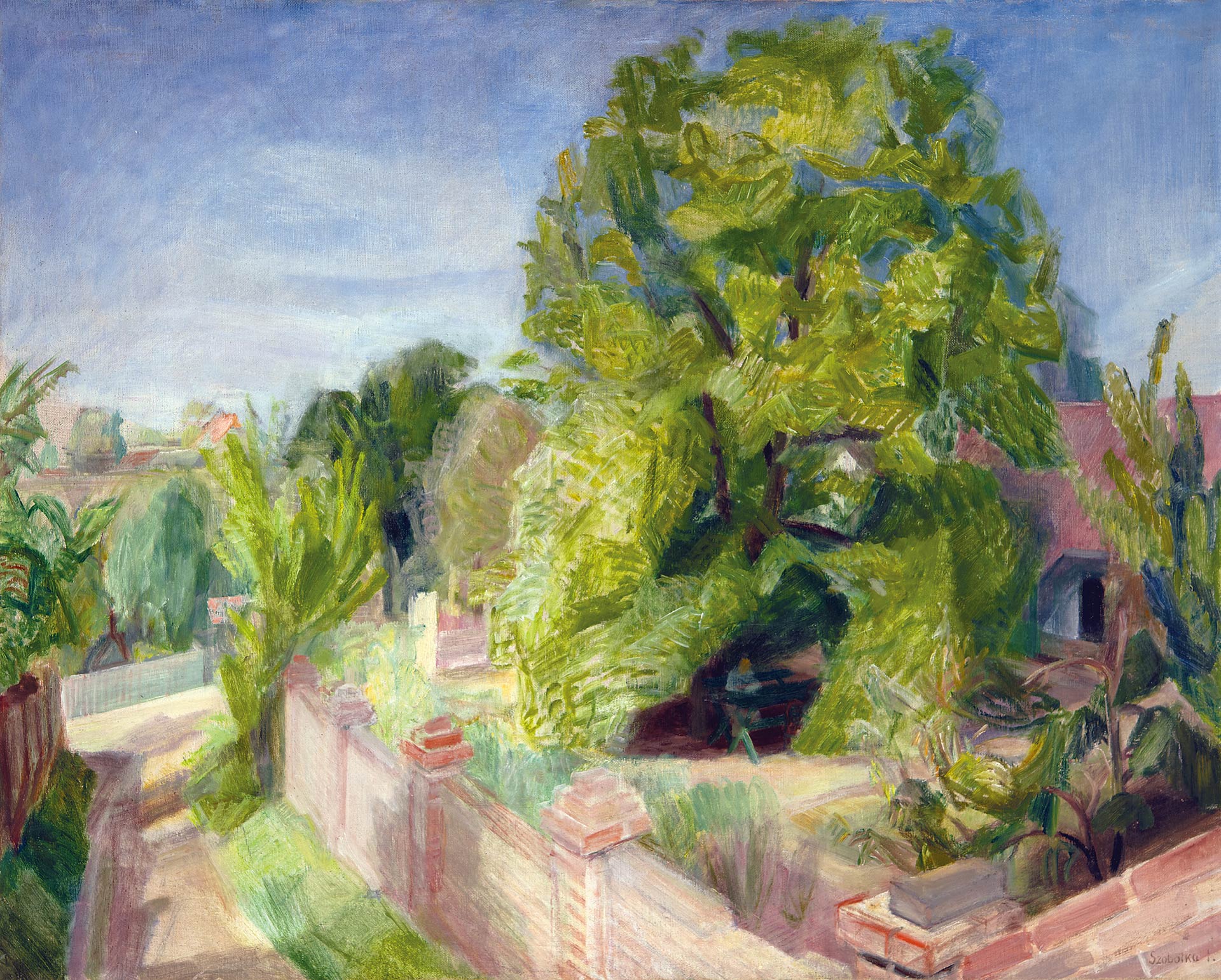 Szobotka Imre (1890-1961) Old Walnut-tree, around 1935