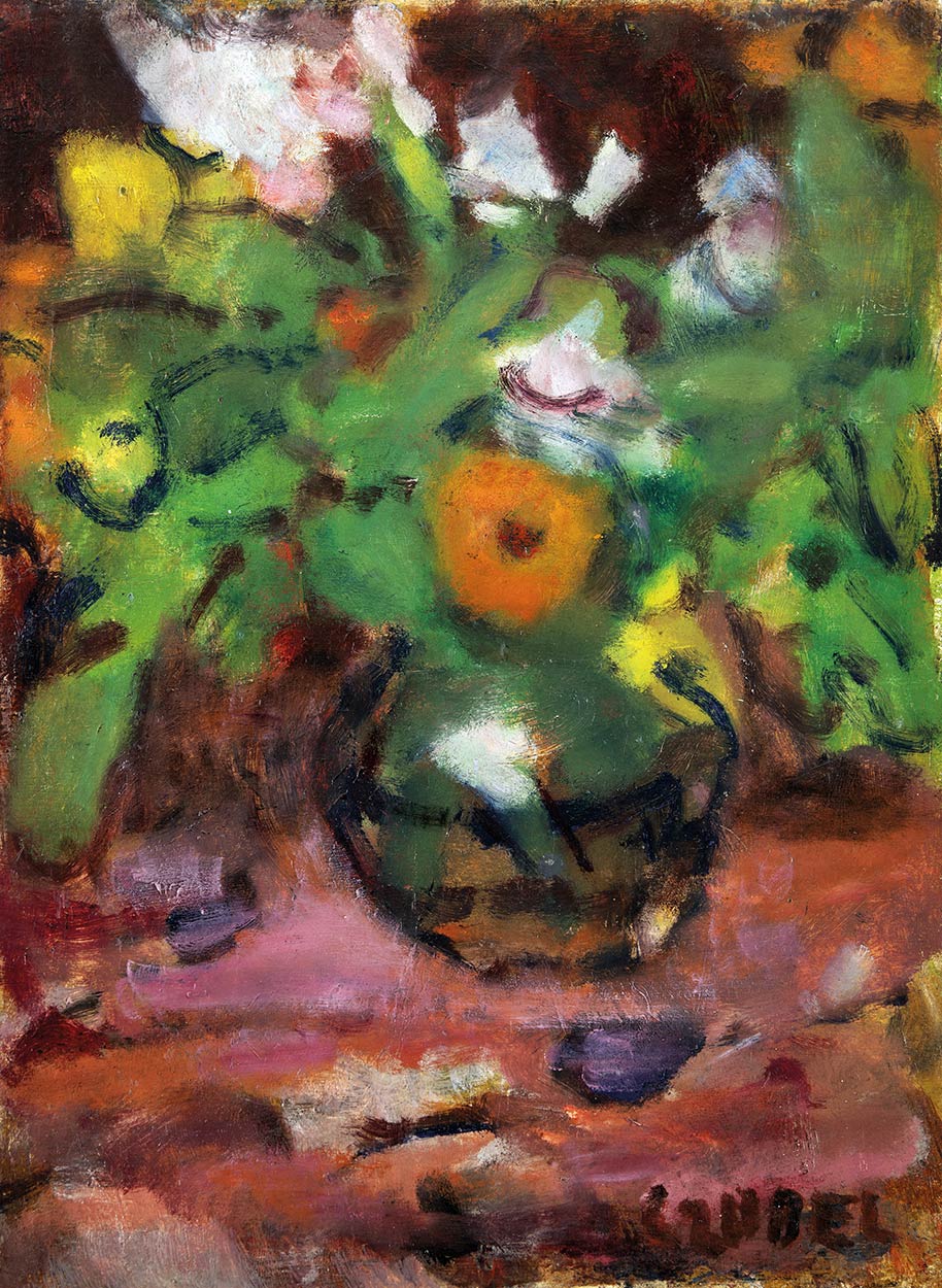 Czóbel Béla (1883-1976) Flower Still-life