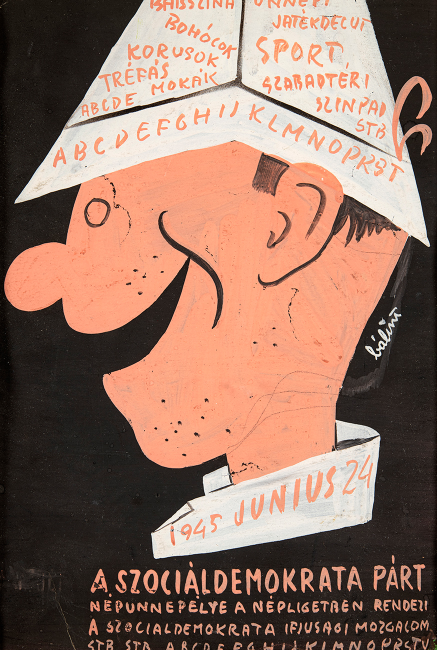 Bálint Endre (1914-1986) Poster Design, 1945