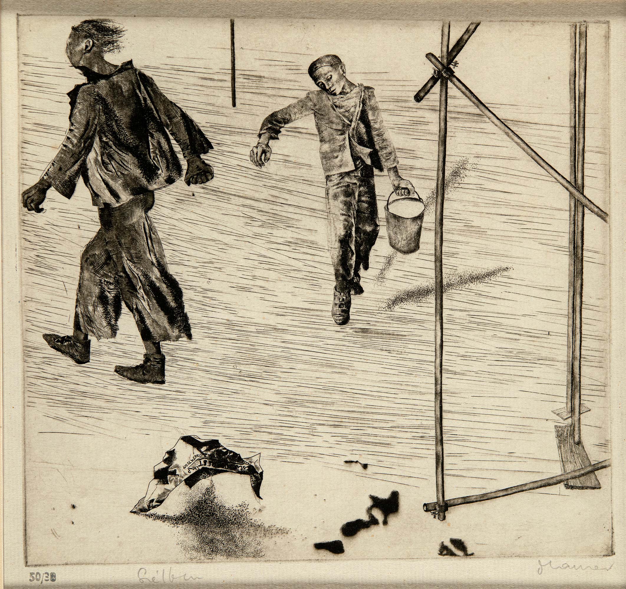 Maurer Dóra (1937-) In the Wind, 1961