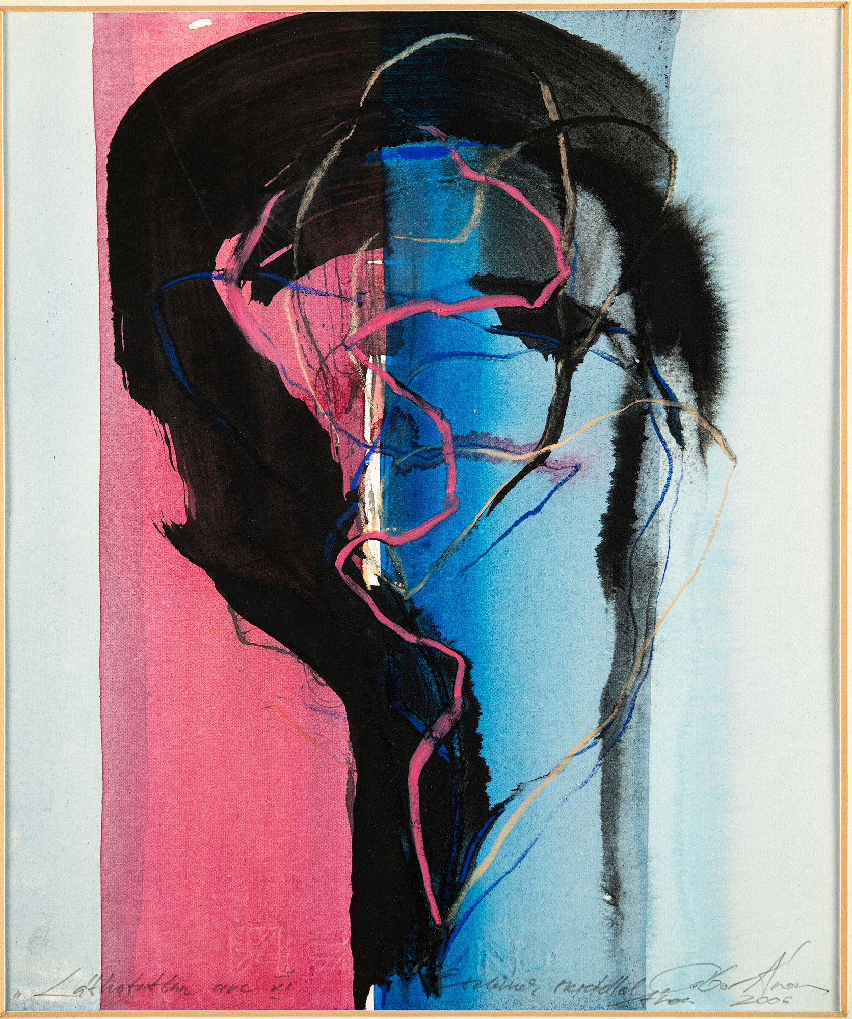Gábor Áron (1954) The Invisible Face XI, 2006
