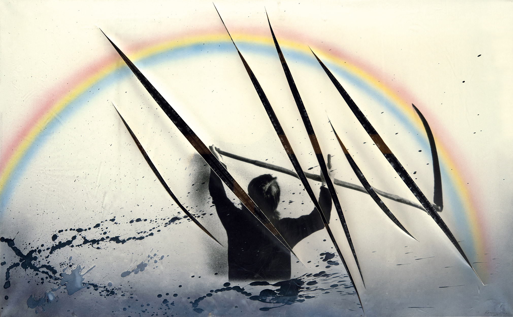 Kocsis Imre (1940-2015) Rainbow Reaper, 1985