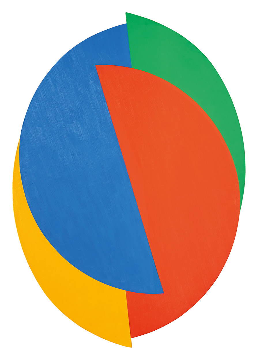 Fajó János geometria színek kortárs aukció