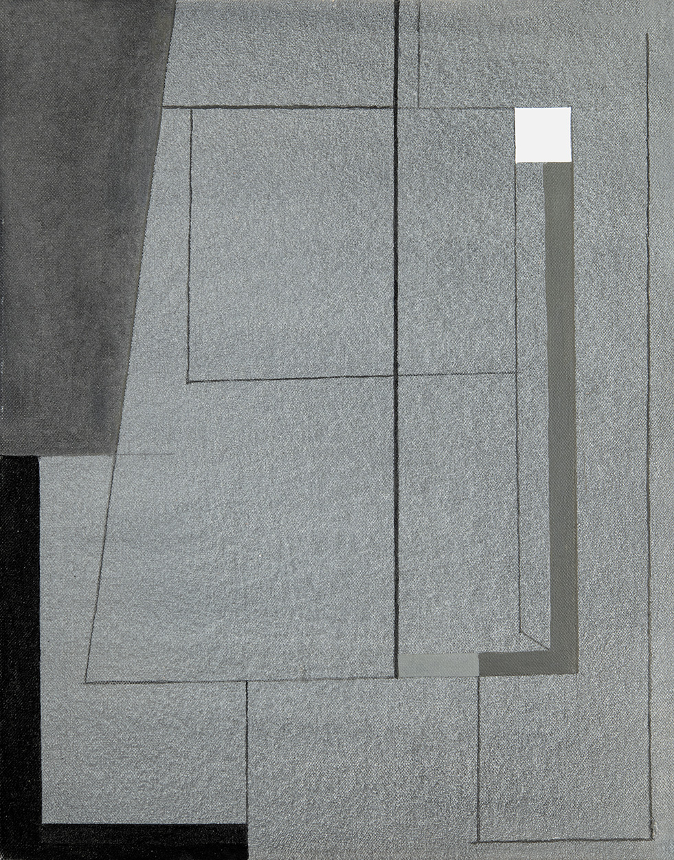 Konok Tamás (1930-2020) White Square, 2007
