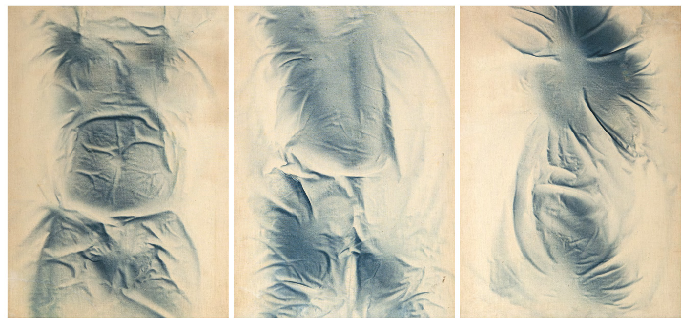 Méhes László (1944-2022) Triptych, 1974-1975