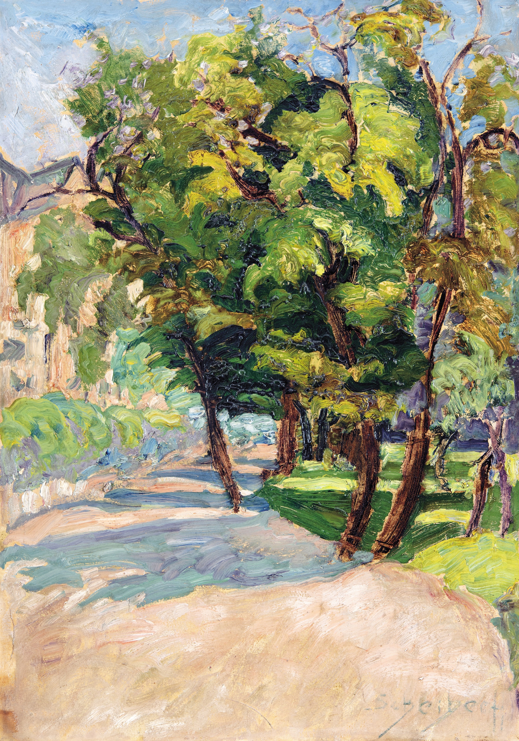 Scheiber Hugó (1873-1950) Park
