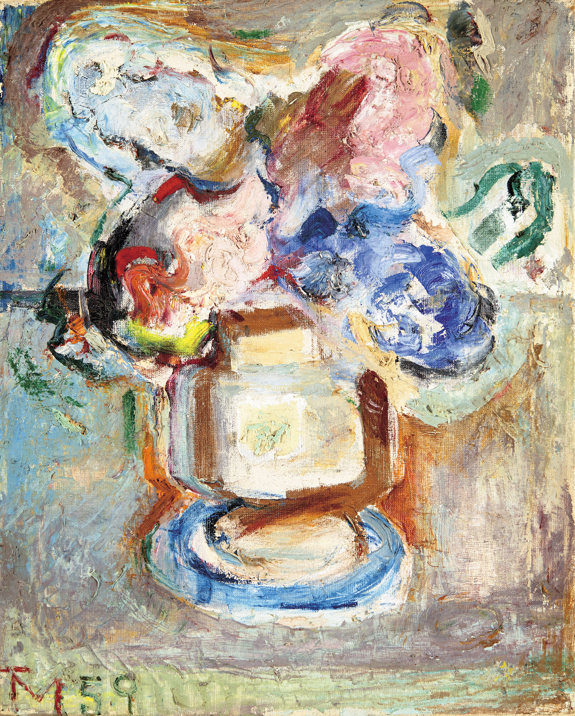 Tóth Menyhért (1904-1980) Flower still-life, 1959