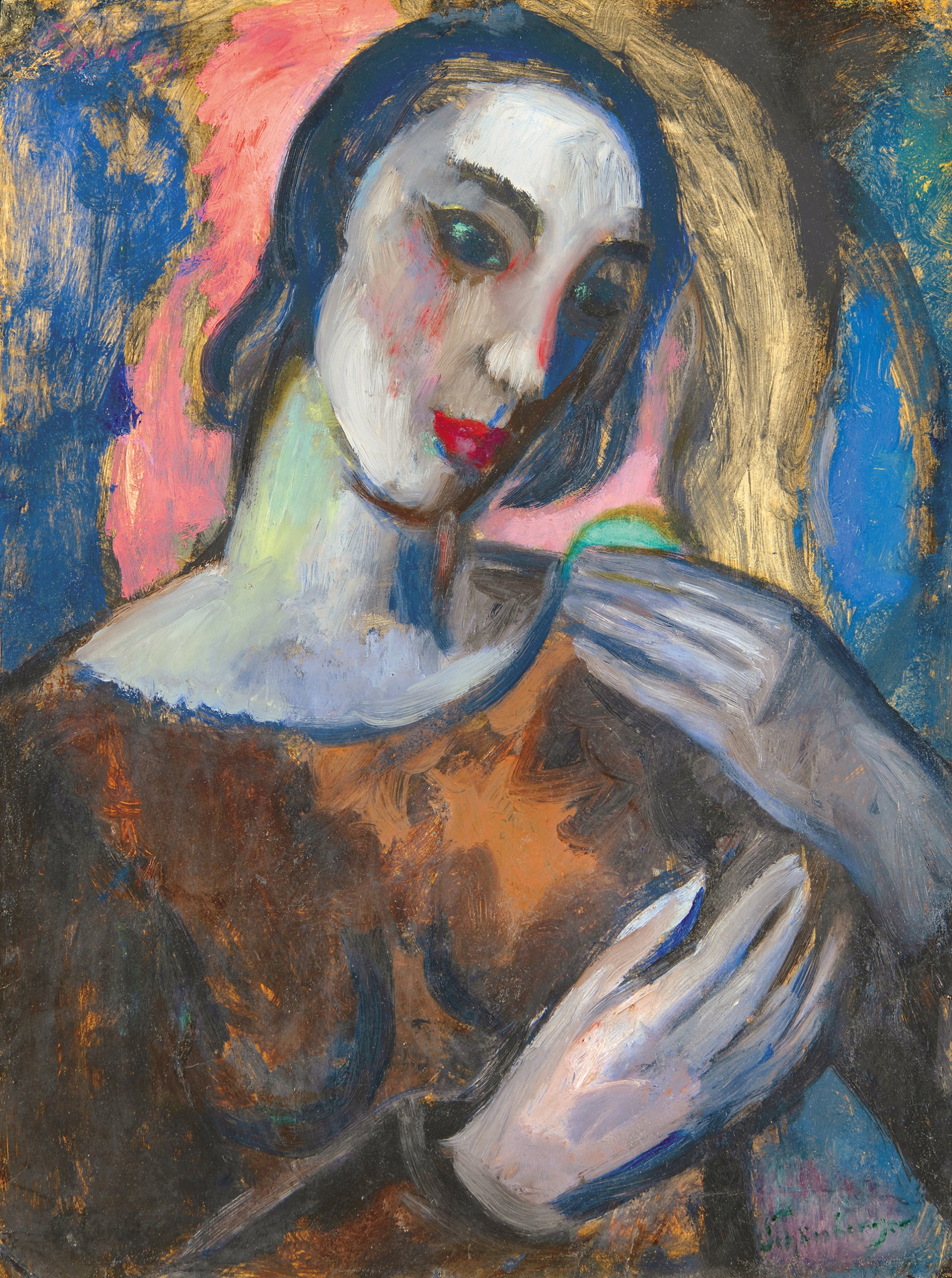 Schönberger Armand női portré