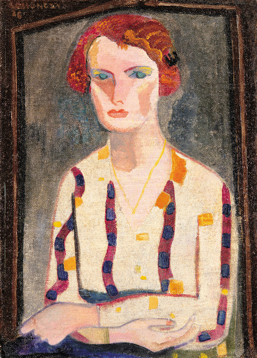 Lossonczy Tamás, női portré