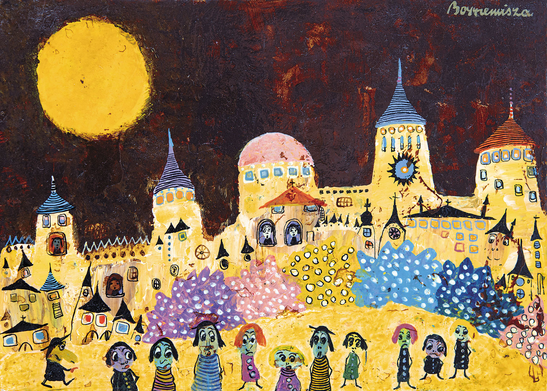 Bornemisza László (1910-1995) Yellow Moon