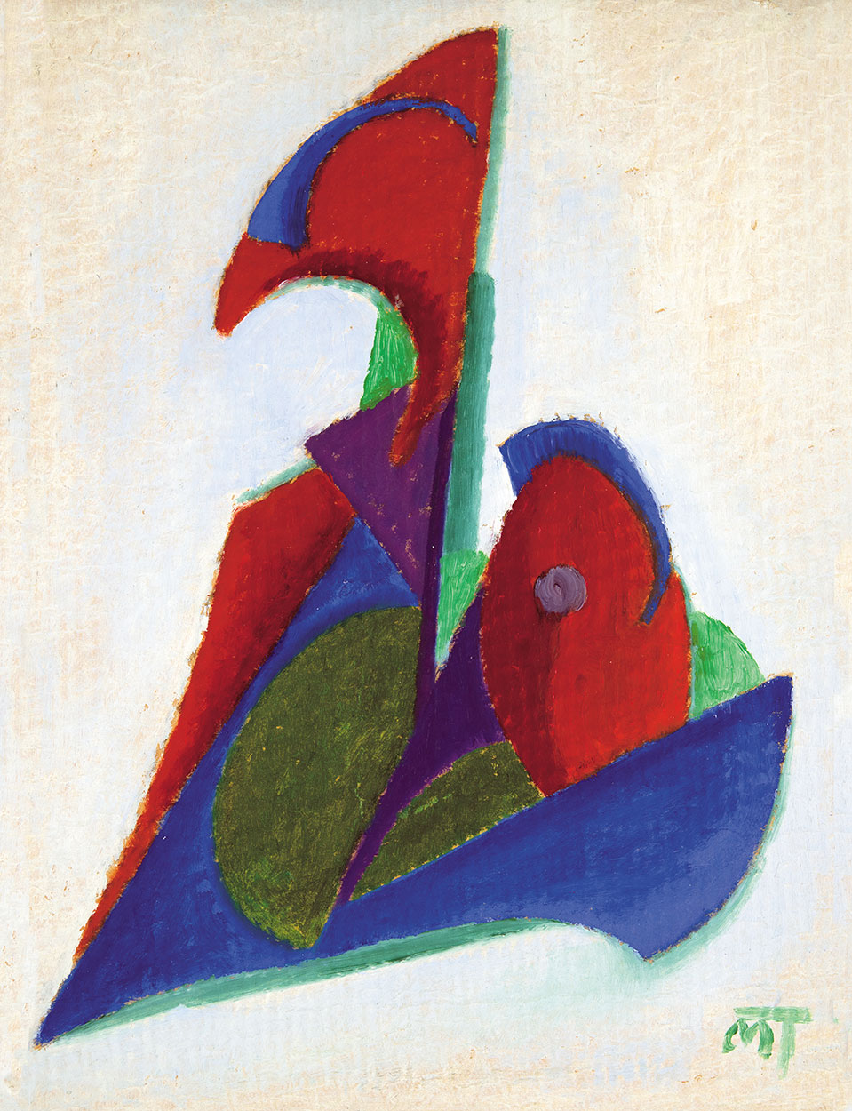 Mattis Teutsch János (1884-1960) Soul Flower (Composition), around 1923-1924