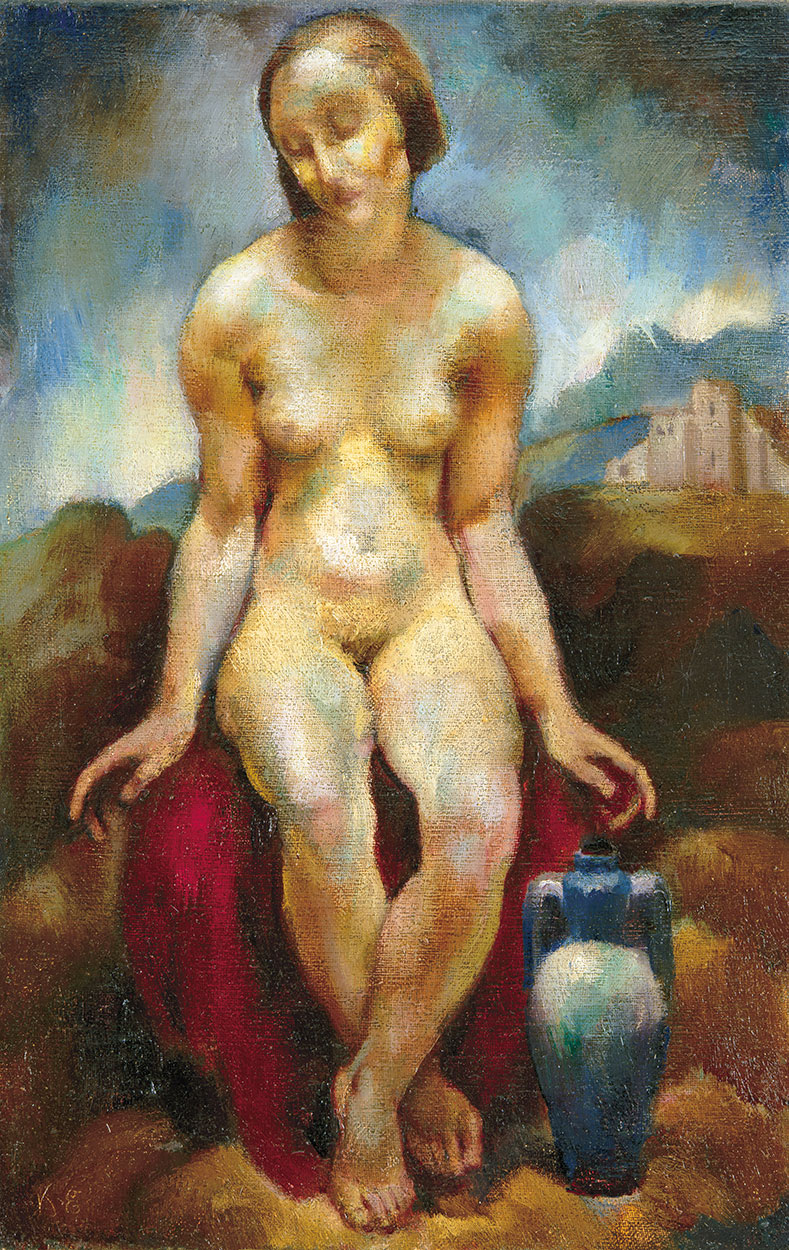 Korb Erzsébet (1899-1925) Amphora (Girl with an Amphora), between 1923-1925