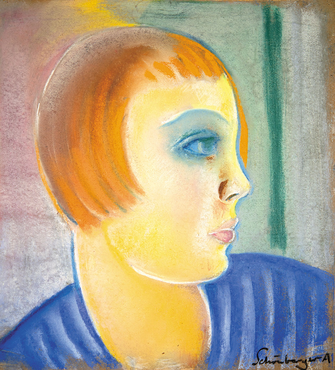 Schönberger Armand (1885-1974) Woman with Bob Haircut