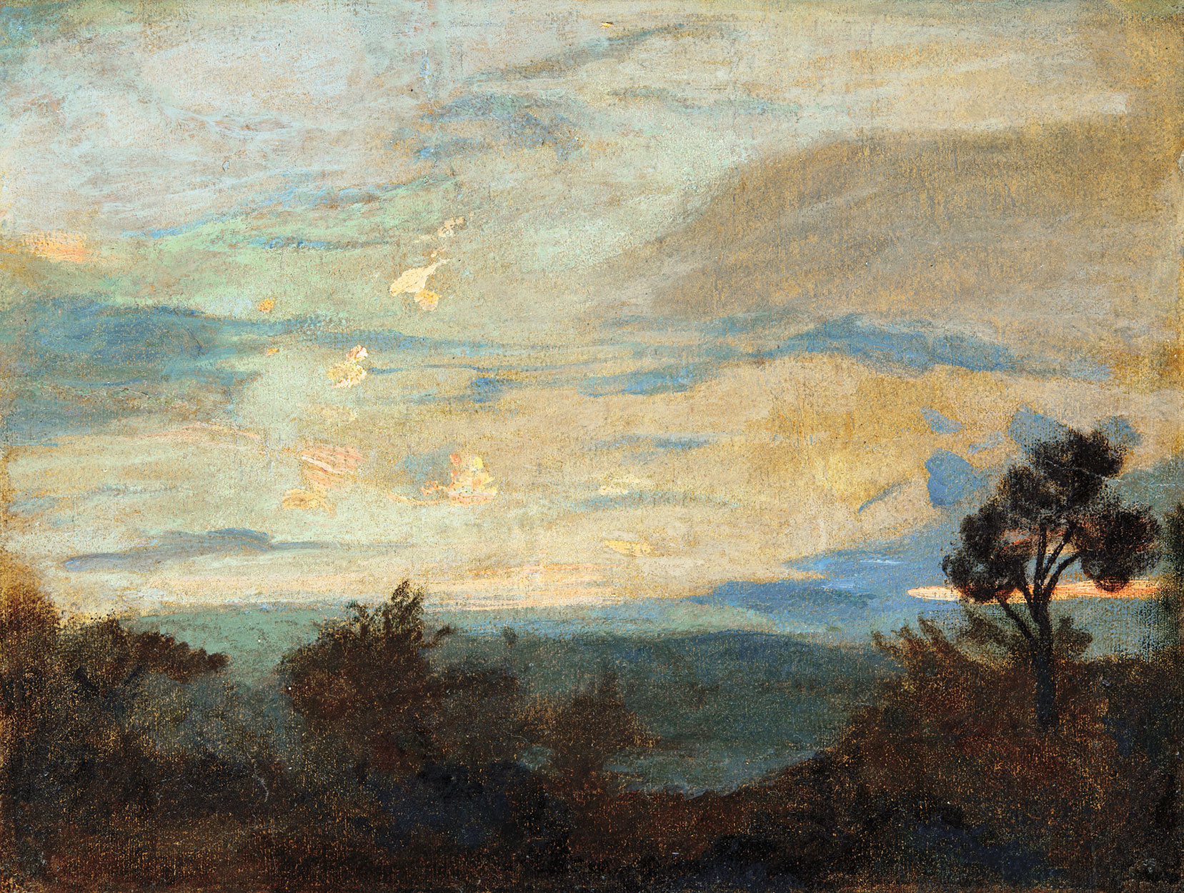 Székely Bertalan (1835-1910) Twilight, 1906