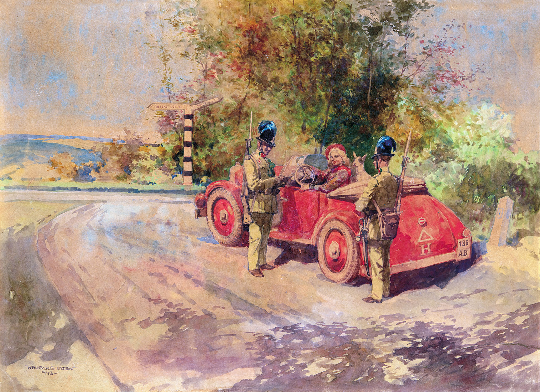 Zórád Ernő (1911-2004) Dream Car, 1943