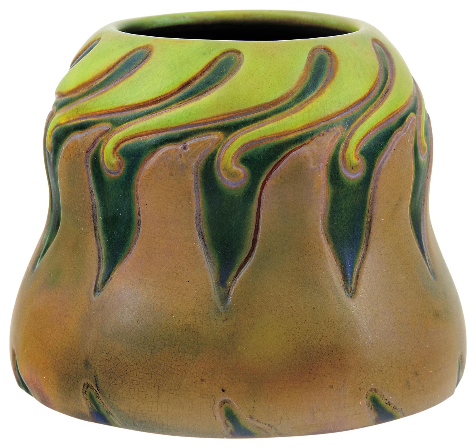 Zsolnay Penguin Vase, 1905, DESIGN BY: DAŘILEK HENRIK
