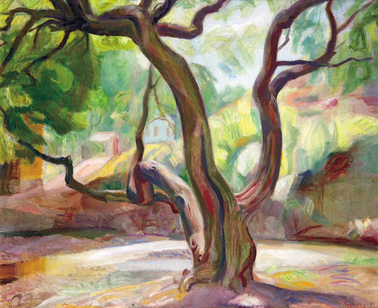 Szobotka Imre (1890-1961) Walnut Tree, around 1937