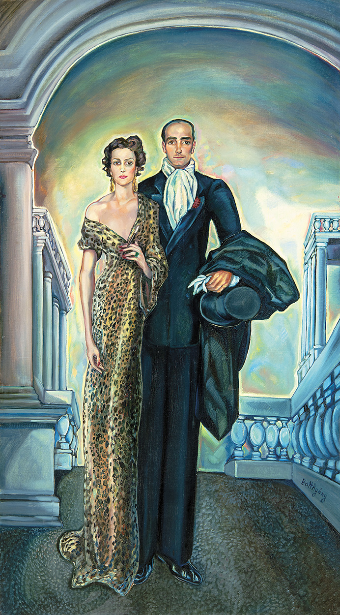 Batthyány Gyula (1887-1959) An Elegant Couple, 1930s