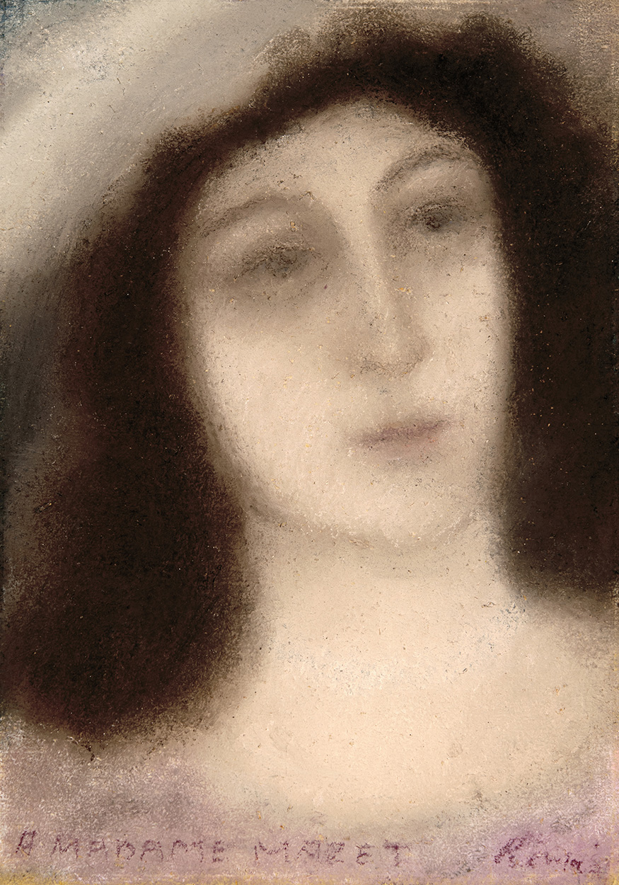 Rippl-Rónai József női portré, Madame Mazet