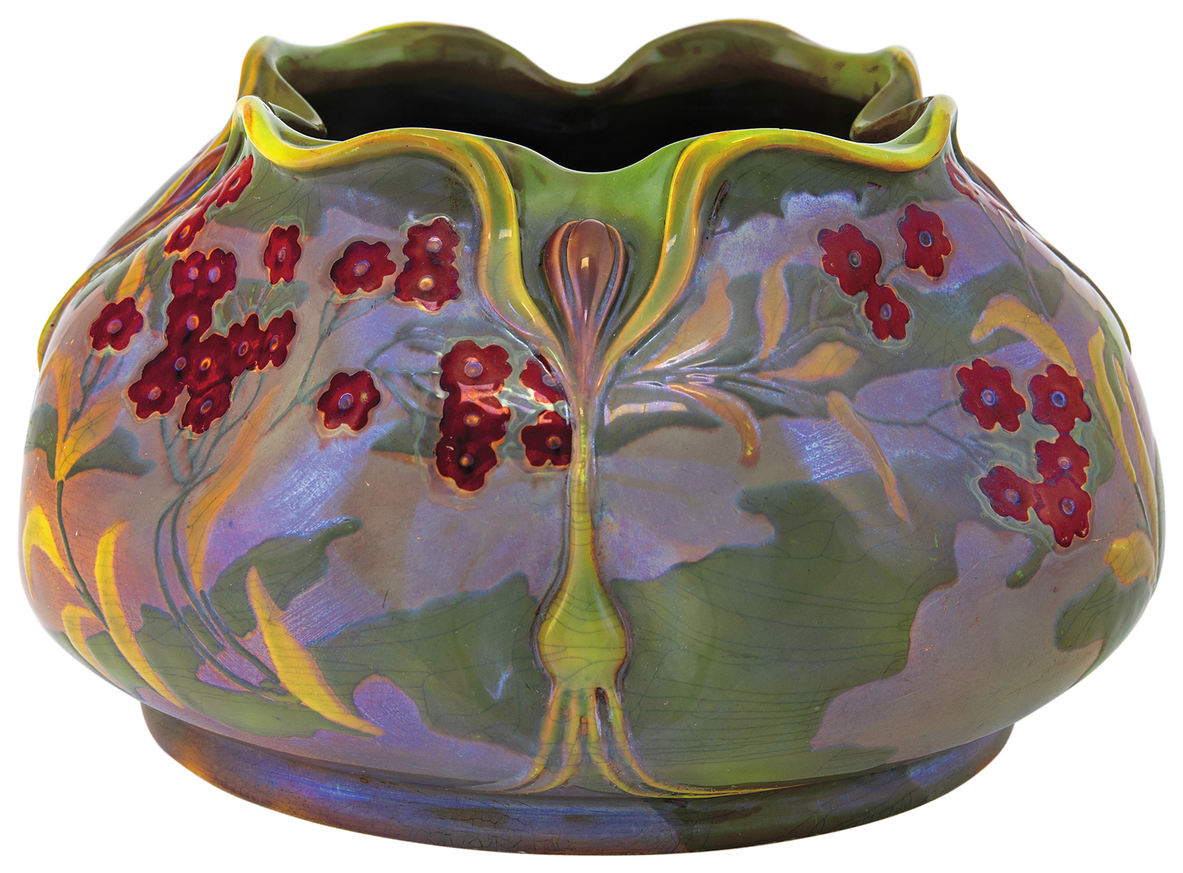 Zsolnay Flowerpot, Zsolnay, around 1900