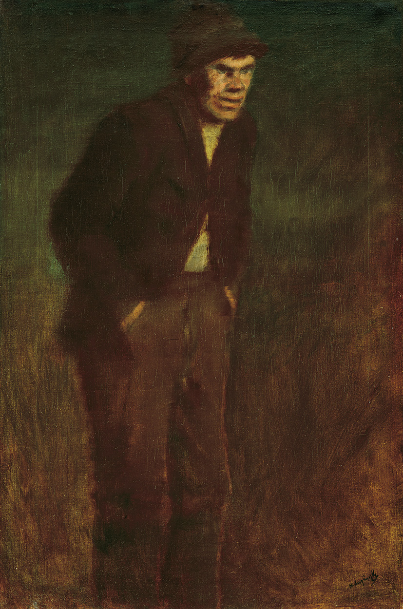 Mednyánszky László (1852-1919) Tramp, around 1897