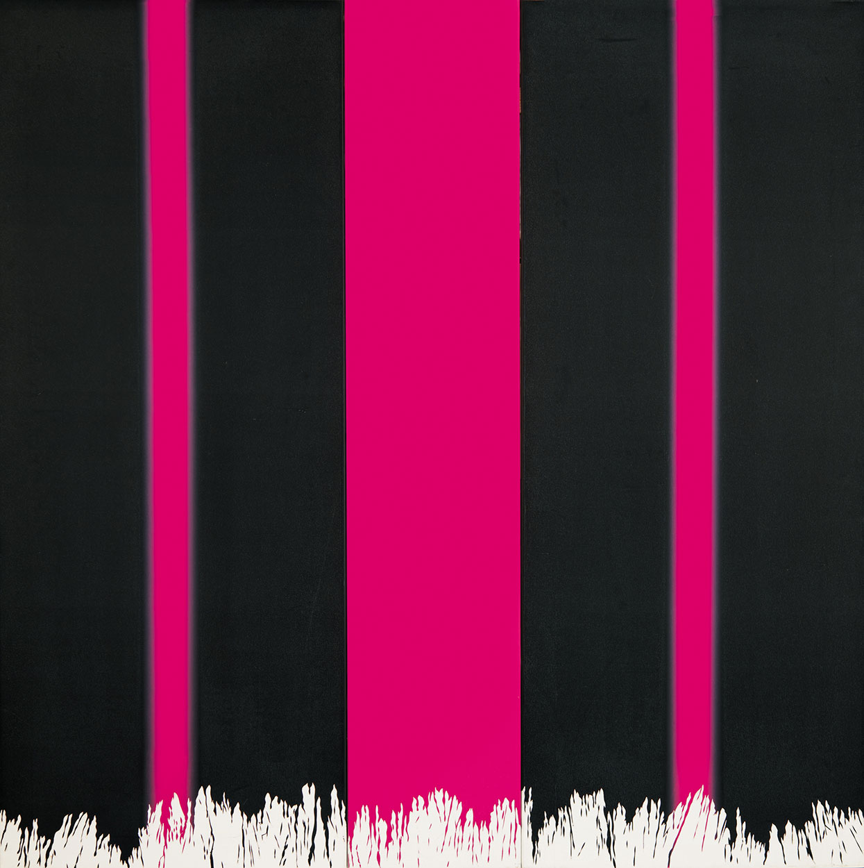 Hencze Tamás (1938-2018) Black and Red Triptych, 2001